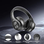 TUINYO Bluetooth Headphones, Over Ear Stereo Wireless Headset 40H Playtime - Image 5