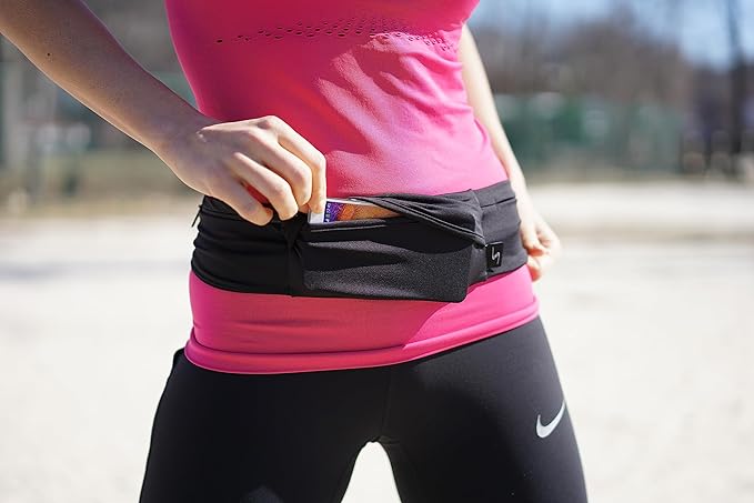 3 Pocket Adjustable Running Belt Waist Pack, Fanny Pack - Image 5