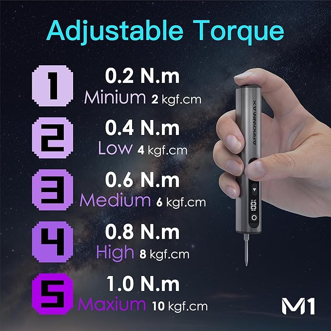 AM ARROWMAX Mini Electric Screwdriver & Drilling Adapter, 600RPM Precision - Image 2