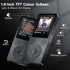 64GB MP3 Player with Bluetooth 5.3 Auto Reconnect, MP3 Music Player with Speaker - Image 2