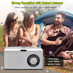 DreamSky Bluetooth Speaker Radio Sleep Timer, Hi-Fi Clear Extra Loud Sound - Image 4