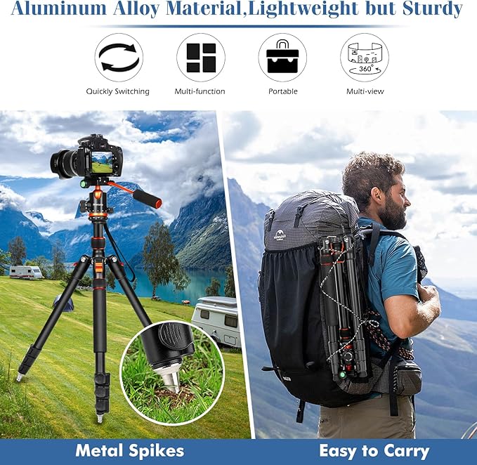 Camera Tripods & Projector Stand, 2 in1 Tripod - Image 6