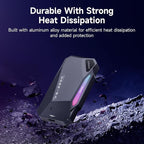 500GB Magnetic Portable SSD, 2050MB/s Type-C USB 3.2 Gen 2x2 External SSD - Image 7