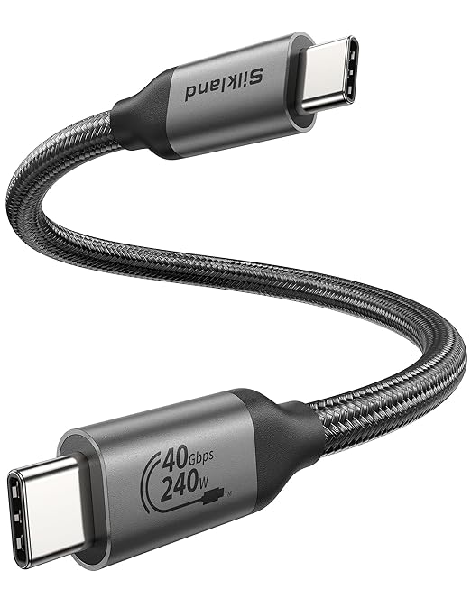 Silkland USB C Data Cable 40Gbps, USB4 by Silkland