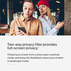 Belkin ScreenForce TemperedGlass Privacy Screen Protector - Image 5