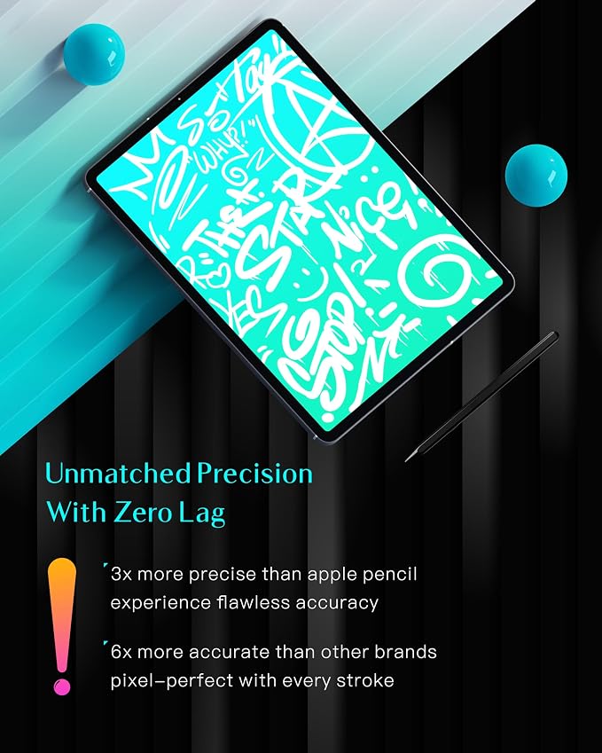Stylus Pen for Apple iPad 11th&10th Generation, 3X Battery Life, USB-C Fast - Image 6