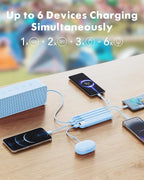 Charmast Portable Charger with Built in Cables, Power Bank with Cords Wires - Image 3