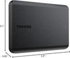 Toshiba Canvio Basics 2TB Portable External Hard Drive USB 3.0 - Image 9