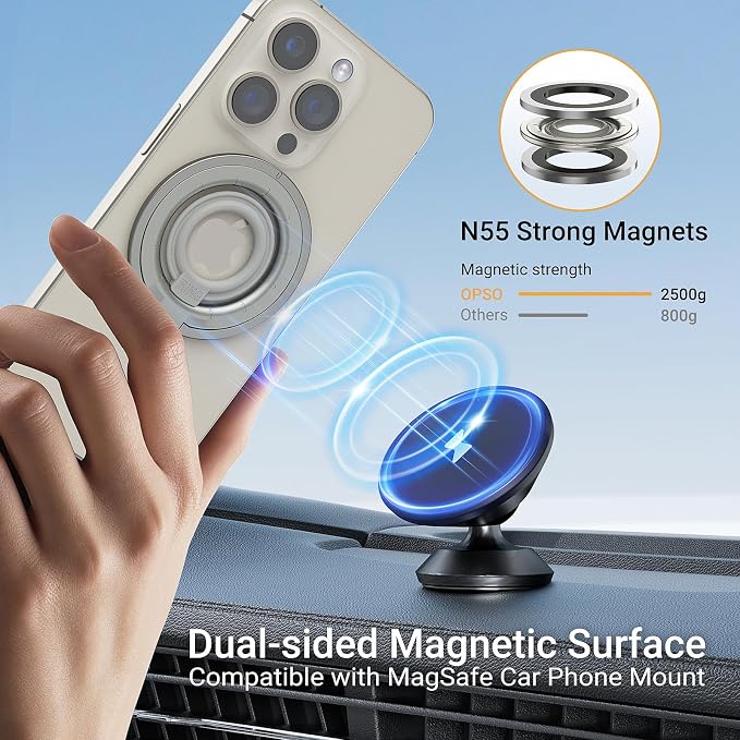 OPSO Magnetic Phone Ring Holder - Image 2