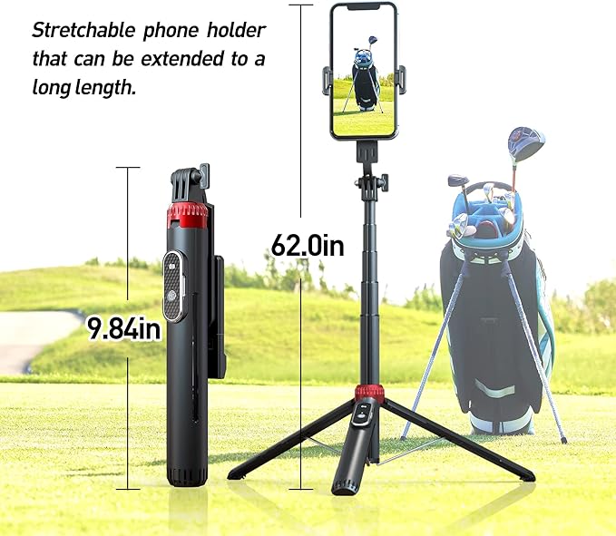 62" Phone Tripod & Selfie Stick - Image 3