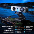 RC08 2K Webcam with Speaker, Webcam - Image 8
