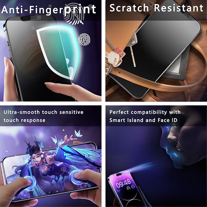 2 Pack Matte Privacy Screen Protector - Image 7