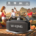 W-KING Portable Loud Bluetooth Speaker, 100W Max Waterproof Outdoor Speakers - Image 8