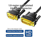 DVI to VGA Cable 6ft/1.8m - Image 5