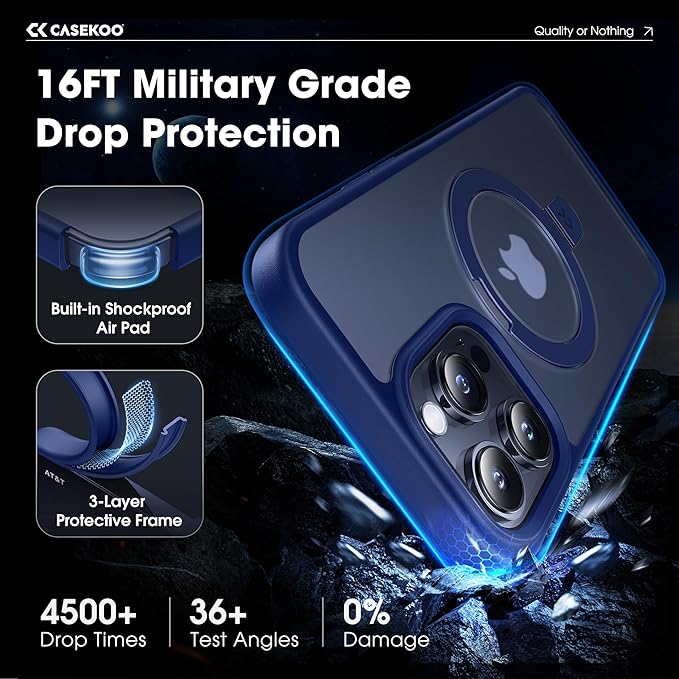 CASEKOO Designed for iPhone 14 Pro Max Case - Image 5
