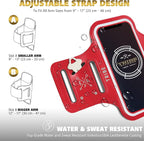 TRIBE Water Resistant Cell Phone Armband Case Running Holder - Image 4