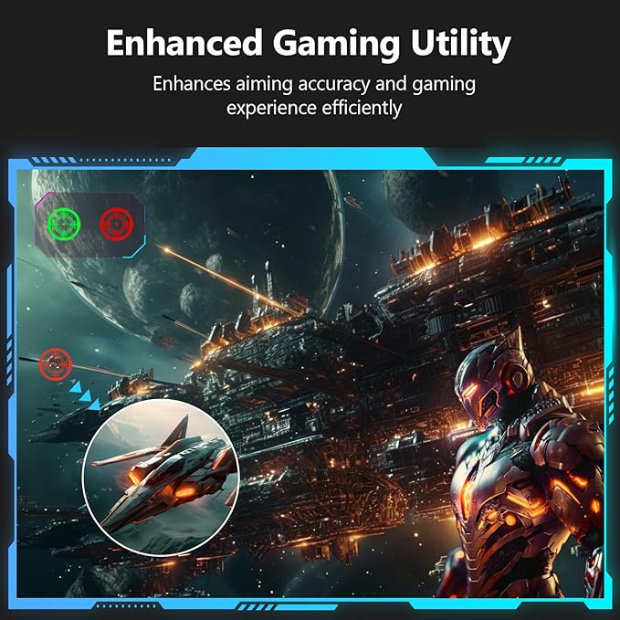 Z-Edge 27 inch Curved Gaming Monitor, FHD 1080P 300Hz 280Hz 240Hz Curved - Image 6