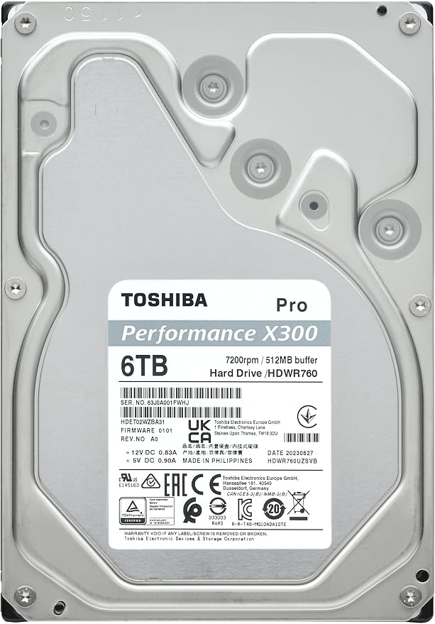 Toshiba X300 PRO 6TB High Workload Performance - Image 6