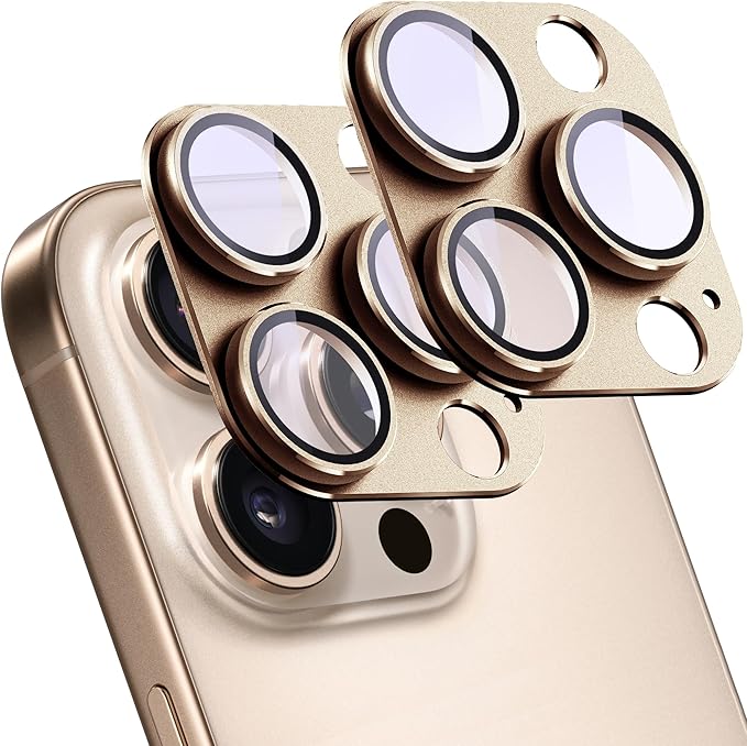 2 Pack Camera Lens Protector for iPhone 14 Pro/iPhone 14 Pro Max, AR Tempered by SHANG+PIN+JIA