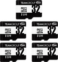 TEAMGROUP Micro 32GB x 5 Pack UHS-I U1 Class 10 SDHC SDXC Read Speed up to by TEAMGROUP