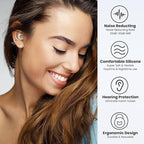 Soft Silicone Earplugs for Sleeping & Noise Reduction - Image 4