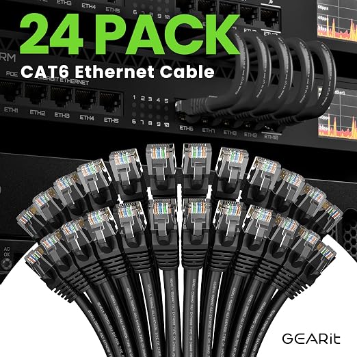 GearIT Cat 6 Ethernet Cable Pack - Image 2