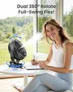 Koonie 10000mAh Battery Operated Misting Fan - Image 8
