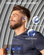 PocBuds Bluetooth Headphones Wireless Earbuds 80hrs Playtime Wireless Charging - Image 6