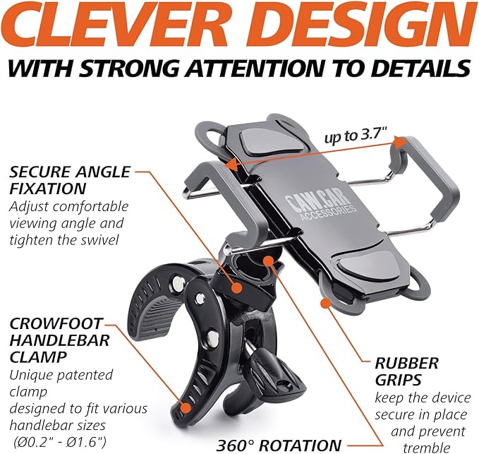 Bike & Motorcycle Phone Mount - Image 5