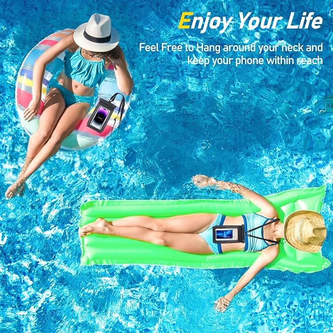 Waterproof Phone Pouch for Cruise Ship Essentials 2024 Woman, Large Waterproof - Image 7