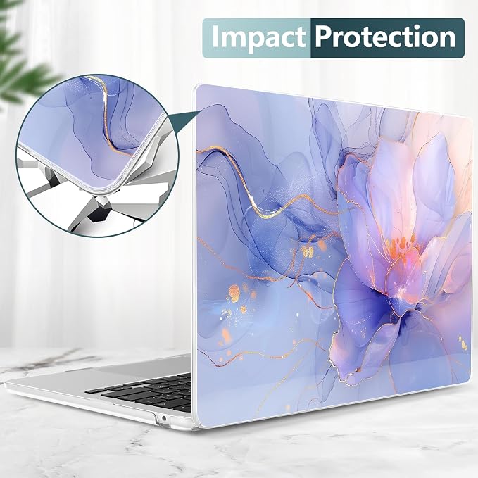 TWOLSKOO Compatible with M4 MacBook Air 15 inch Case 2025-2023 Released Model - Image 7