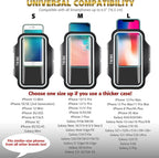 TRIBE Water Resistant Cell Phone Armband Case Running Holder - Image 5