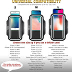 TRIBE Water Resistant Cell Phone Armband Case Running Holder - Image 5