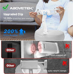 AboveTEK Tablet Pillow Stand for Bed, Hands-Free 360° Adjustable iPad Pillow - Image 7