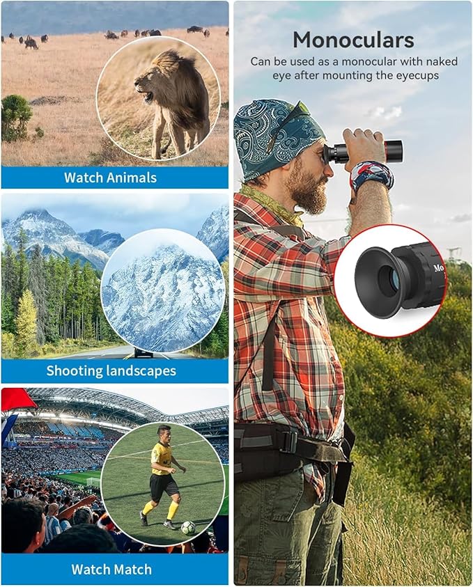 APEXEL 4 in 1 Phone Photography Kit, 18X Telephoto Lens, 198° Fisheye Lens - Image 4