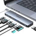 USB C Adapter HDMI Multiport Hub by ABIWAZY