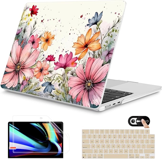 Mektron for 2025 M4 MacBook Air 13.6 Inch A3240 Case Fits 2023 A2681 M2 2024 by Mektron