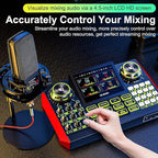 Podcast equipment bundle with live sound card audio mixer, podcast equipment - Image 5