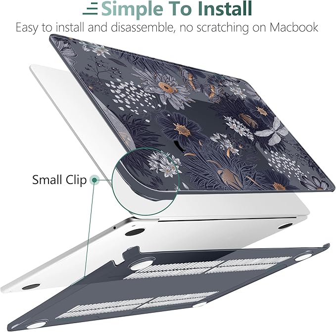TWOLSKOO for M4 MacBook Air 13.6 inch Case 2025-2022 Release M4 A3240 M3 A3113 - Image 3