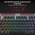 Redragon K516 PRO Shiva TKL RGB Wireless Membrane Gaming Keyboard, 87 Keys - Image 4