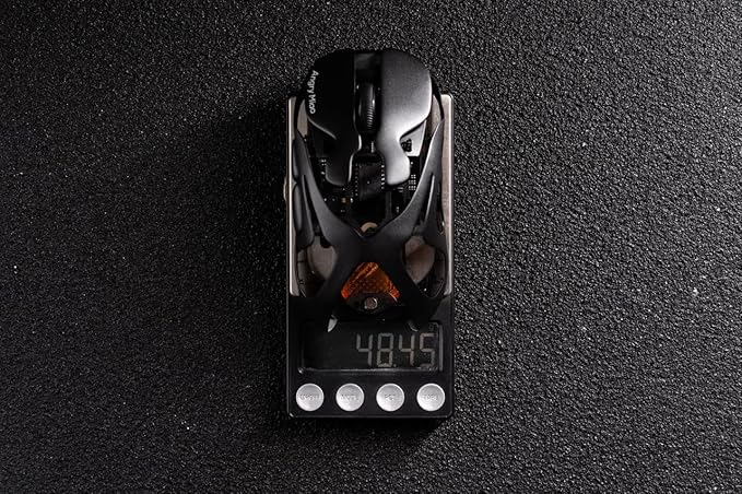 AM Infinity Gaming Wireless Mouse, 49g Metal Ultralight Hollow Design, 30000 - Image 3