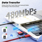 Travel Essentials 4in2 Multi Charging Cable - Image 5