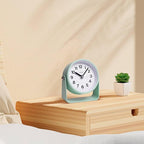 Analog Alarm Clock, Silent Non-Ticking Quartz Movement, Battery-Operated - Image 7
