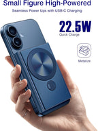 Kesguar Magnetic Portable Charger, 10000mAh 22.5W PD Super Fast Charging - Image 2