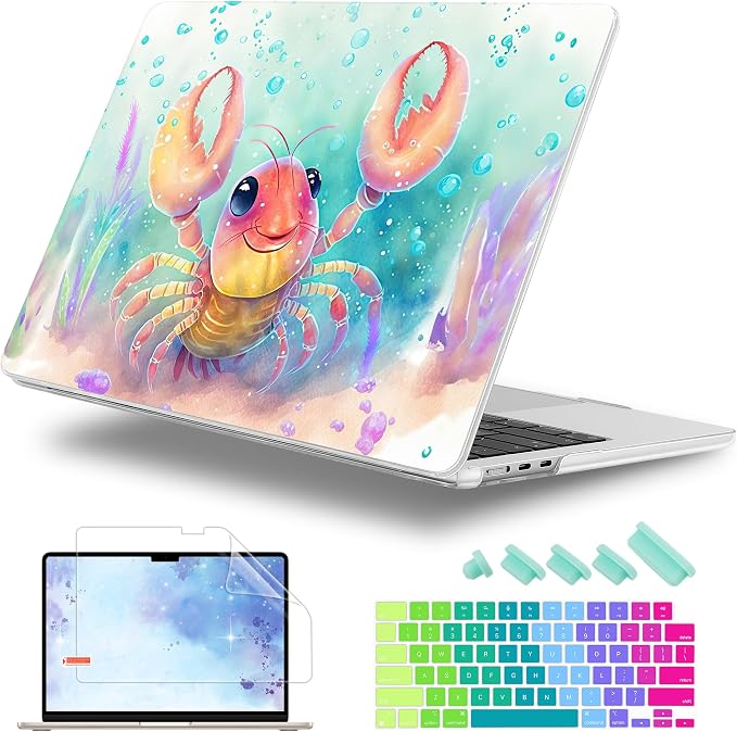 Case for MacBook Air 15 Inch 2025 2024 2023 Release M4 A3241 M3 A3114 M2 A2941 by WelcomeViseNewitems