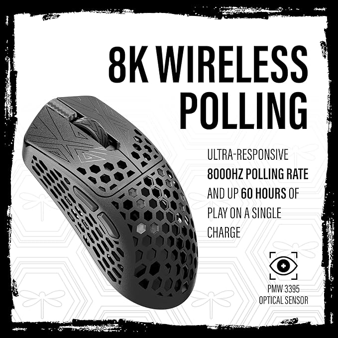 Arbiter Akitsu 8K Carbon Fiber Composite Gaming Mouse - Image 3