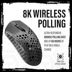 Arbiter Akitsu 8K Carbon Fiber Composite Gaming Mouse - Image 3