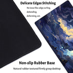 Blue Clouds Desk Mat Large XXL Gaming Mouse Pad Non-Slip Rubber Base Mousepad - Image 3