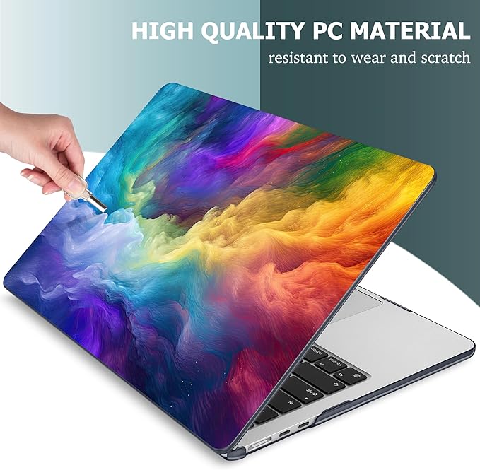 Mektron for 2025 M4 MacBook Air 13.6 Inch A3240 Case Fits 2023 A2681 M2 2024 - Image 7