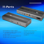OWC Thunderbolt Go Dock, 11 Ports, Built in Power Supply, 90W Charging - Image 7